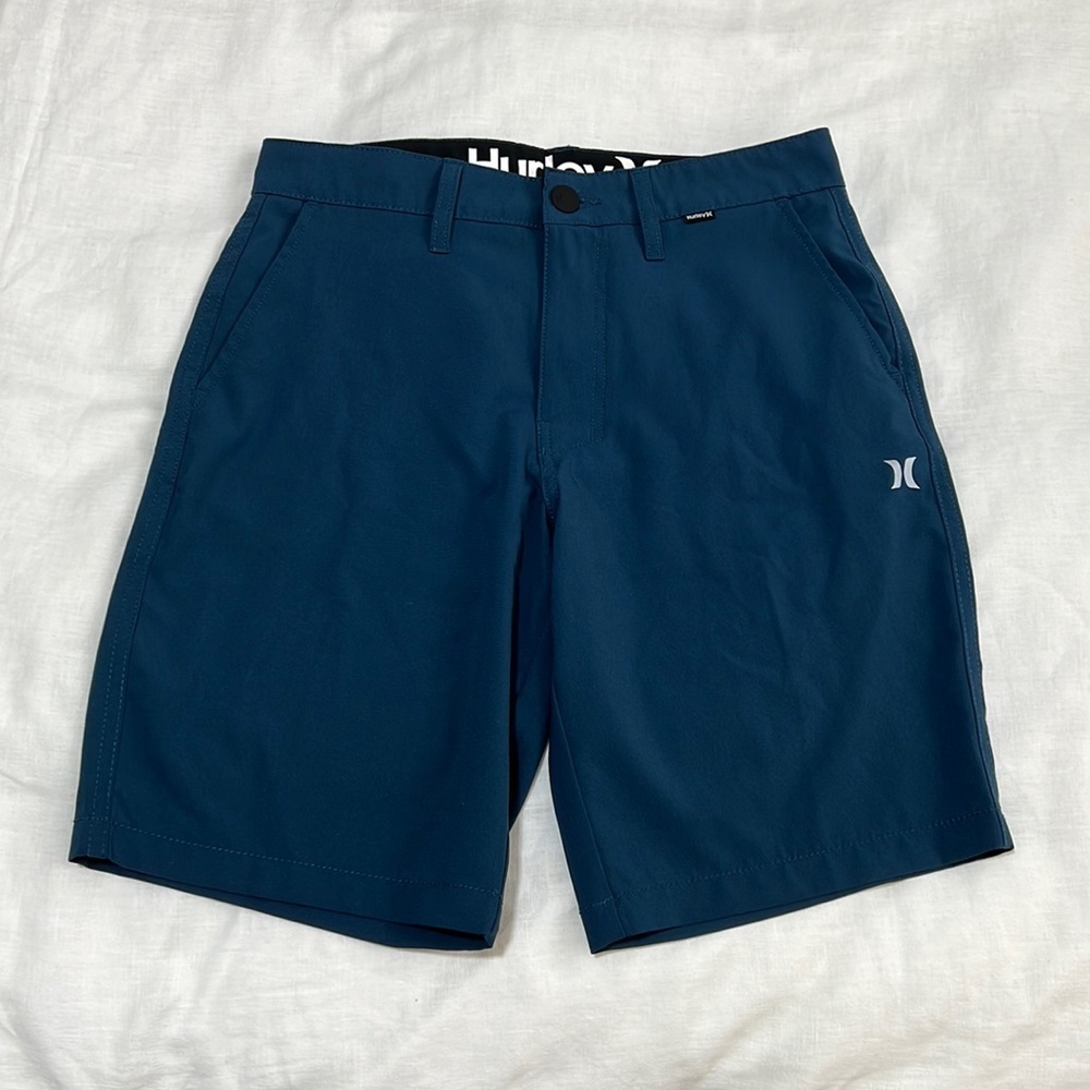 Hurley Mens Blue All Day Hybrid Shorts